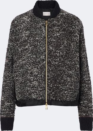 Moncler Cotton, wool, and alpaca-blend cardigan