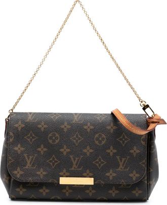 Louis Vuitton Borsa a tracolla Favorite PM con monogramma 2018 - Marrone