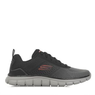 Skechers Mens Skechers Track Ripkent Trainers in Black
