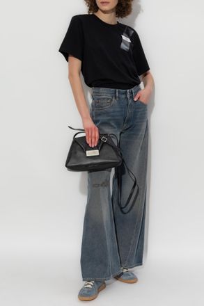 Maison Margiela Jeans With Vintage Effect, Womens, Blue