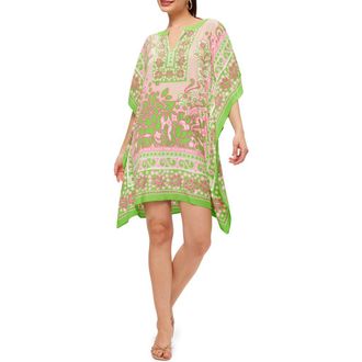 Trina Turk Theodora Caftan Dress in Multi at Nordstrom, Size X-Small