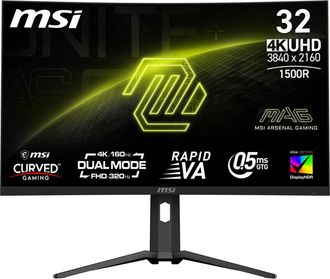 No Brand MSI MAG 321CUPDF Monitor PC 80 cm 31.5 pollici 3840 x 2160 Pixel 4K Ultra HD LCD Nero