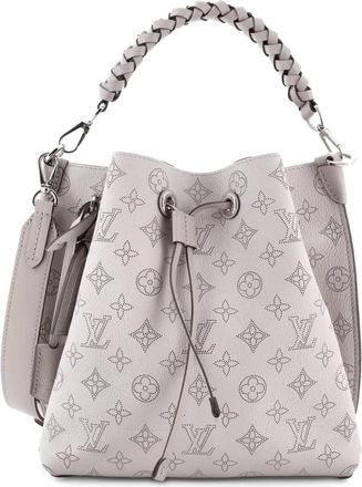 Louis Vuitton Muria Mahina leren bucket-tas - Beige