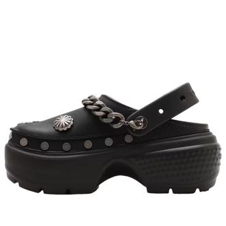 Crocs Stomp Embellished Clog Black 210688-001