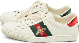Gucci Sneakers con effetto serpente - Bianco