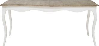 Maisons du monde Mesa de comedor extensible de 8 a 10 personas de mango An. 180/220 cm