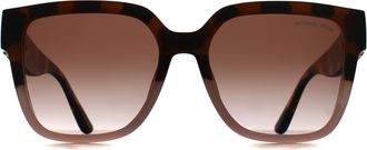 Michael Kors MK2170U 390913 schildpad bruin roze gradi&euml;nt zonnebril