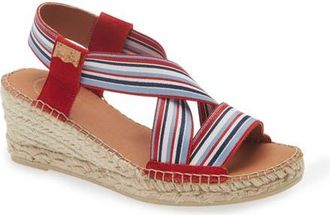 Toni Pons Tina Espadrille Wedge Sandal in Mariner at Nordstrom, Size 9-9.5Us