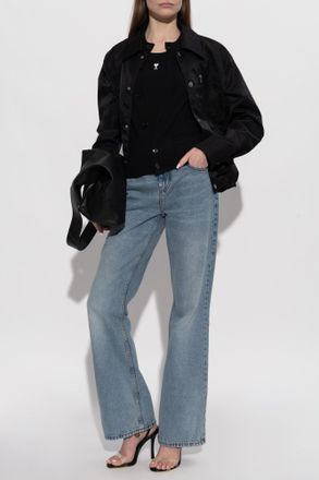 Ami Sleeveless Top, Womens, Black