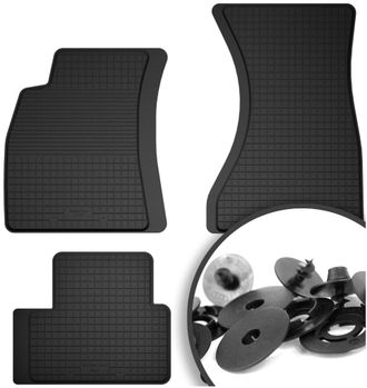 OEM Alfombrillas De Goma + Topes Para: Audi Q5 I Suv (2008-2017)