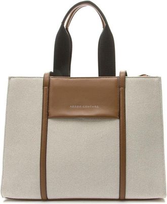 Keddo Casual Tote Bag - Dames - Shoppers - Beige - ONE Size - Tassen