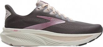Brooks Womens Ghost 17 Shoes In Poppy Seed/pink/bluewash