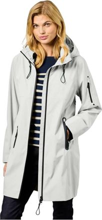 Junge Myrna Parka - Dames - Parka Jassen - Grijs - M - Polyester - Jassen