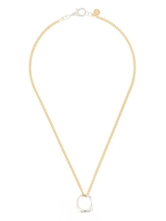 Annelise Michelson Signet Dechain&eacute;e chain necklace - Gold