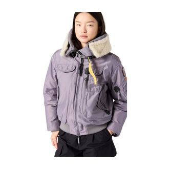 Parajumpers Gobi S. Hooded Bomber - Dames - Jassen - Grijs - Maat: XS Nylon