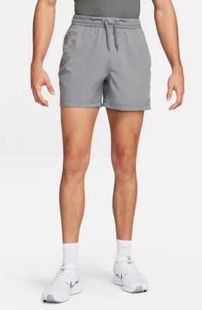 Nike Form Dri-FIT 5-Inch Unlined Versatile Shorts in 084 Smkgry/black at Nordstrom Rack, Size Xx-Large