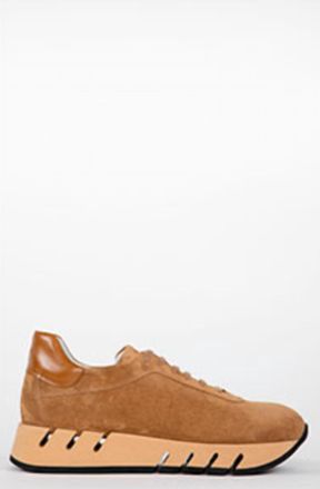 Homers Womens Lotus Suede Sneakers In Crosta Recife