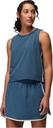 Prana Railay Tank Top Womens Clothing Bluff Blue : LG (Womens 12-14), Elastane/Polyester