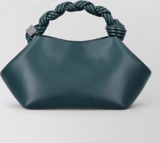 Ganni bou small leather shoulder bag