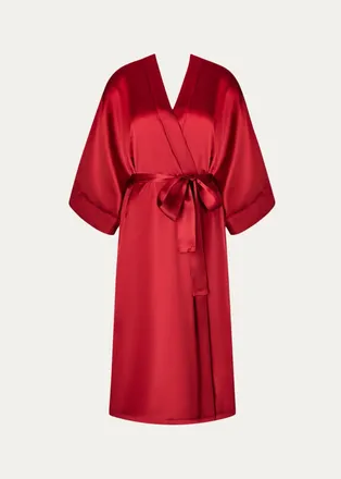 Lise Charmel Silk Satin Robe