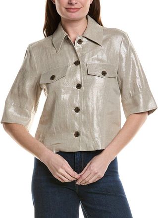 Joseph Ribkoff 100% Linen Top