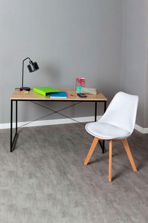 Regalos Miguel Regalos Miguel - Conjuntos De Mesa Y Sillas - Conjunto Escritorio Dek Y Silla Synk Basic - Blanco