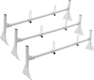 OEM Dachleitertr&auml;ger Relingtr&auml;ger 3 Stk. 1430-1560 Mm L&auml;nge Einstellbar Truck Rack 200-215 Mm H&ouml;he, 340 Kg Belastbar Lkw Gep&auml;cktr&auml;ger Racks Aluminiumlegie