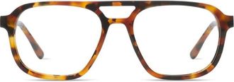 Komono Charlie - unisex - Brillen - Bruin - 53 MM - Accessoires