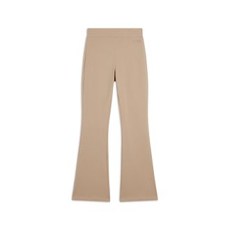 Freddy Pantalone donna in felpa garzata con fondo a zampa