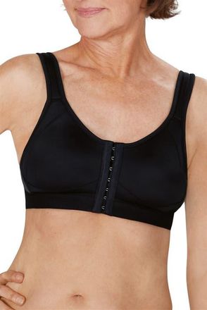 Amoena Ester Post Surgery Bra in Black/grey at Nordstrom, Size 42Dd