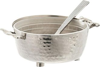 Classic Touch Container Bowl With Twisted Handles