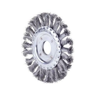 Forum Spazzola Circolare, Filo Di Acciaio Inossidabile, Ritorto, Diametro Della Spazzola: 178 Mm, Spessore Filo 0,50 Millimetri, Larghezza. : 13 Millimetri