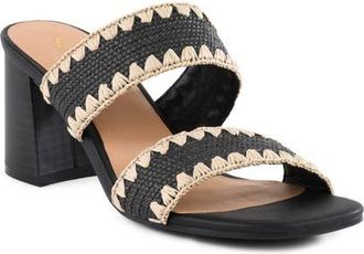 Seychelles Hattie Two-Strap Sandal in Black at Nordstrom, Size 8.5