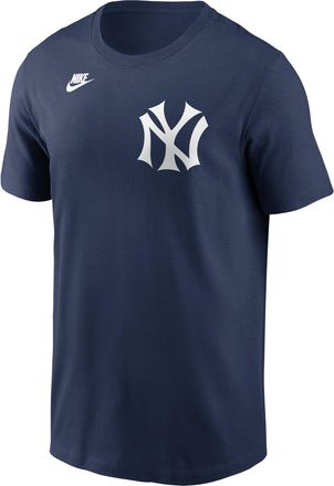 Nike Derek Jeter New York Yankees Cooperstown Fuse Nike Mens MLB T-Shirt in Blue | N19944BQDJ-WD9