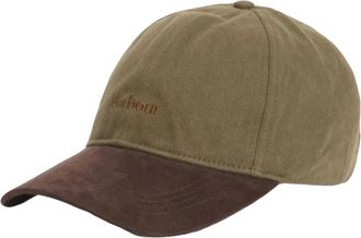 Barbour Langdale Cap - unisex - Petten - Groen - ONE Size - Katoen - Accessoires