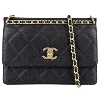 Chanel Pre-owned Vintage Shoulder Bag - Dames - Pre-owned - Zwart - Maat: ONE Size Leer
