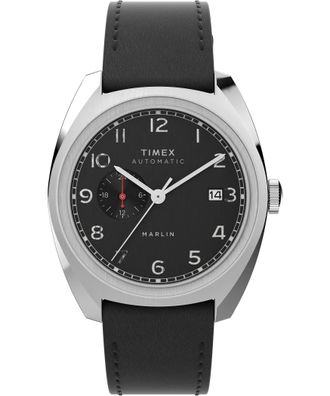 Timex Marlin Sub-dial Automatic Heren Horloge Zwart TW2V62100