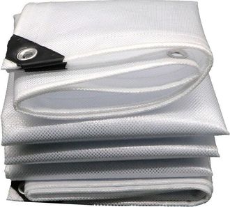 OEM Lonas (bricolaje) - Lona Protectora Reforzada De 2x2 M, 230 G/m&sup2; - Transl&uacute;cida/transparente - Alta Resistencia, Resistente Al Desgarro E Impermeable -
