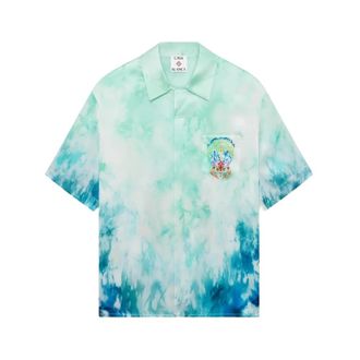 Casablanca Short Sleeve Shirt - male - Casablanca - Short Sleeve Shirts - Multicolor - 2XL - Shirts