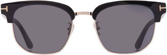 Tom Ford Smoke Square Sunglasses FT1165-K 01A 54