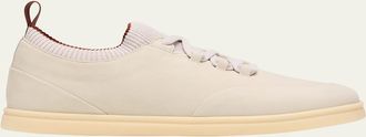 Loro Piana Soho Walk Nubuk Sneakers
