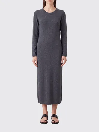 Semicouture Brenda Wool and Cashmere Crewneck Knit Mini Dress
