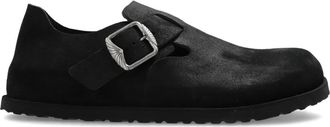 Birkenstock London suede loafers - Black