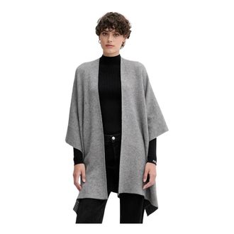 Benetton Dames, Jassen, Grijs, Maat: ONE Size Katoen