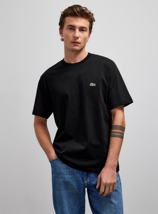 Lacoste Mens Croc logo solid T-shirt