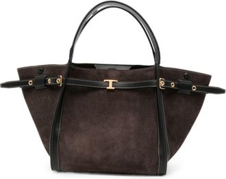 Tod's Tods Borsa tote piccola in pelle T Timeless