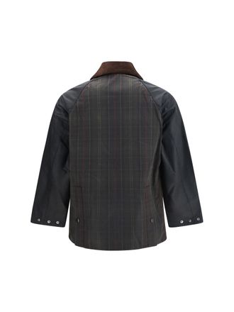Barbour Waxed Cotton Tartan Jacket - Multicolor