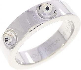 Louis Vuitton White Gold (18K) Band Ring (Pre-Owned)
