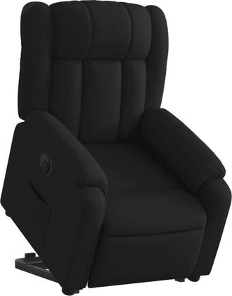 vidaXL Vidaxl - Sill&oacute;n El&eacute;ctrico Reclinable Elevable De Tela Negro