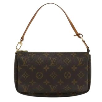 Louis Vuitton Pre-owned Mini Bags, female, Brown, Size: ONE SIZE Pre-owned Monogram Pouch